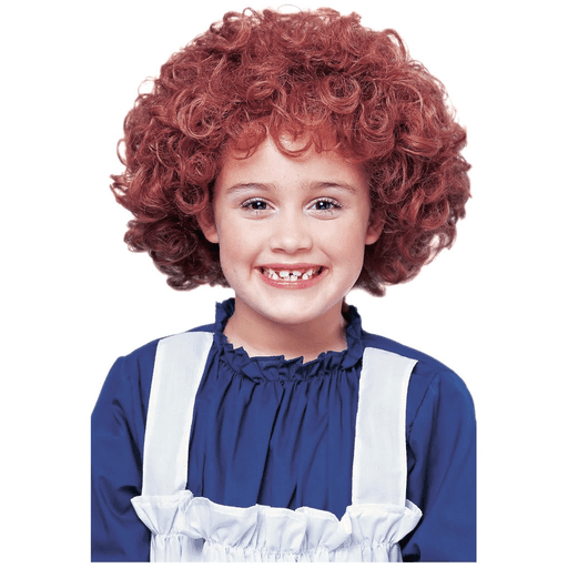 Natural Red Orphan Unisex Wig