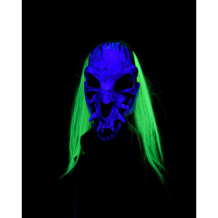 Bone Snapper UV Reactive Skull Mask