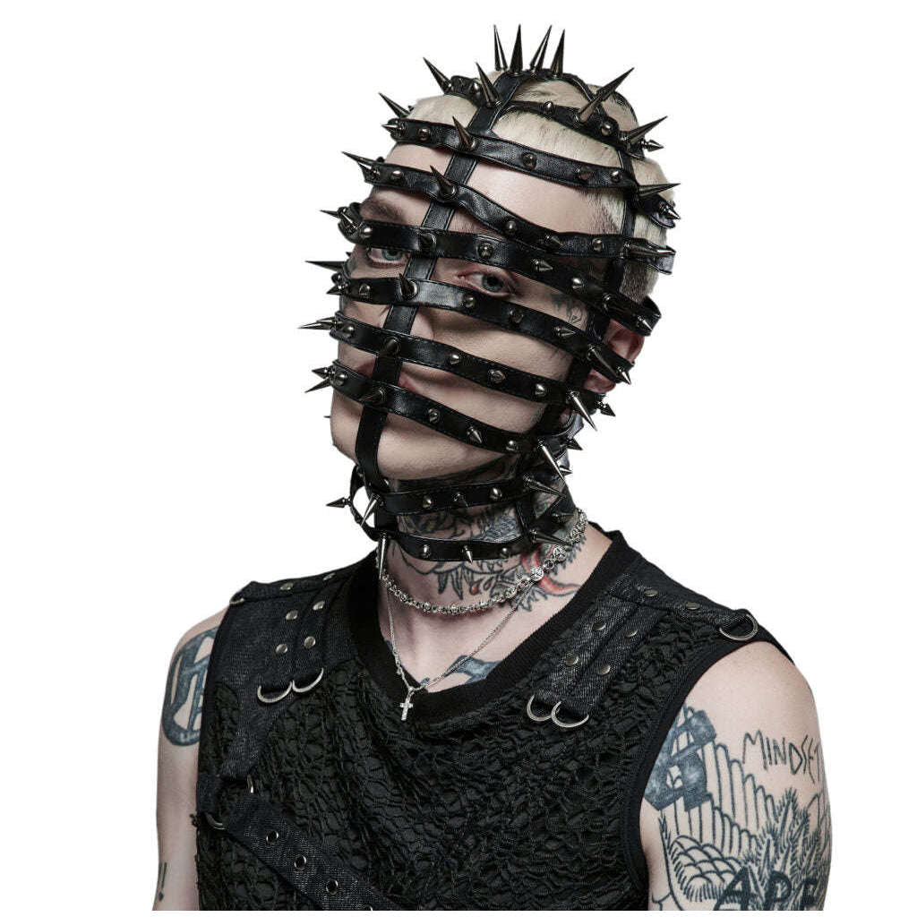 Punk Pointed Cone Head Cover