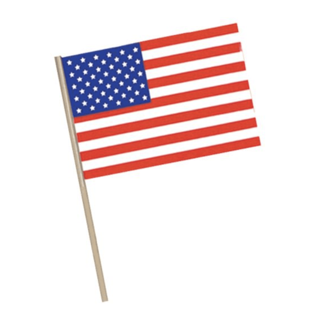 4” x 6” Cotton American Flag