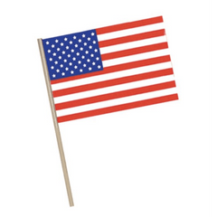 4” x 6” Cotton American Flag