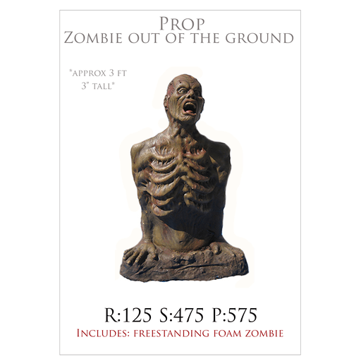 Zombie Popping out of Ground