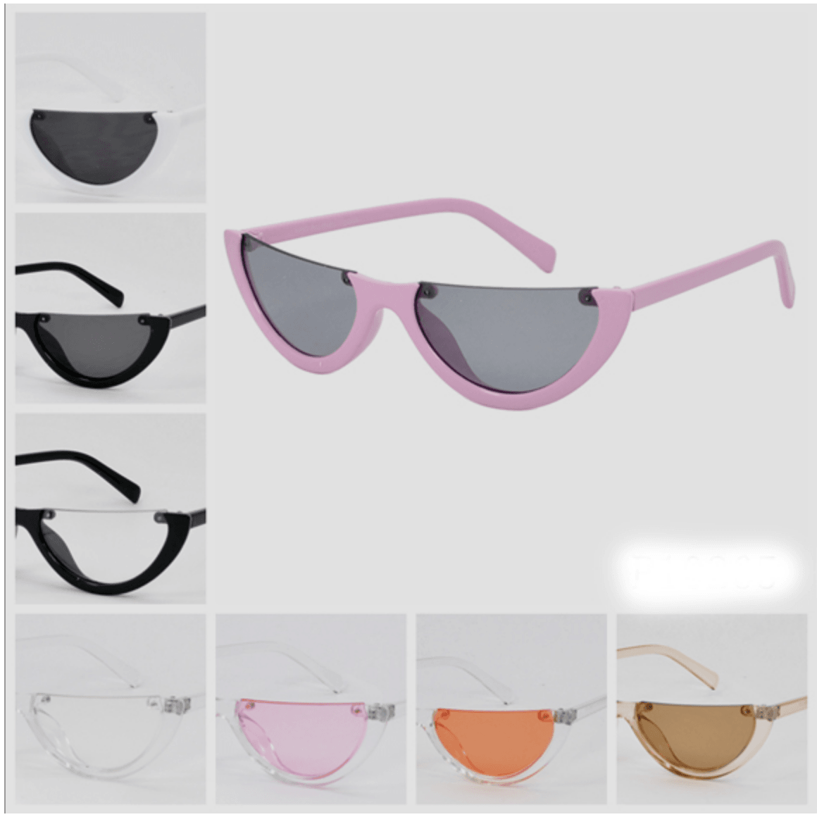 Small Frames Funky Top Sunglasses