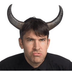Supersoft Buffalo Horns on Headband