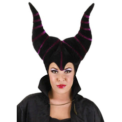 Disney Villains Maleficent Headpiece Purple & Black