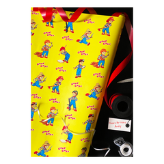 Child's Play 2 Chucky Good Guys Holiday Wrapping Paper