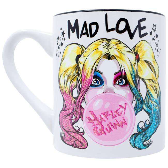 Harley Quinn Mad Love Bubble Gum Coffee Mug