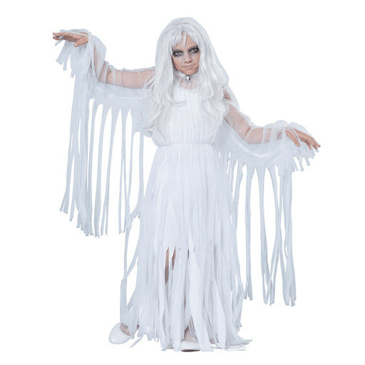 White Ghostly Spirit Children's Costume