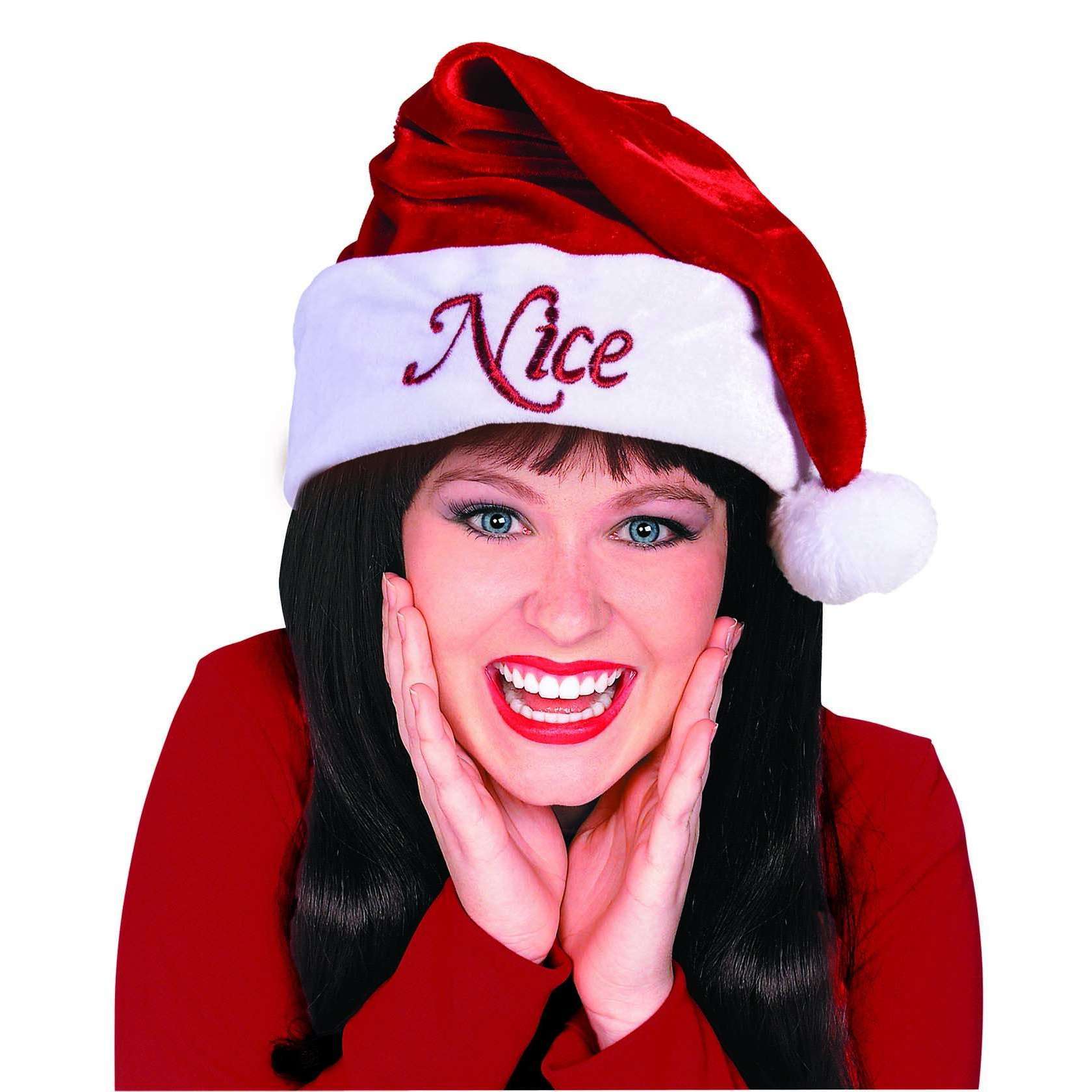 Santa "Naughty/Nice" Hat