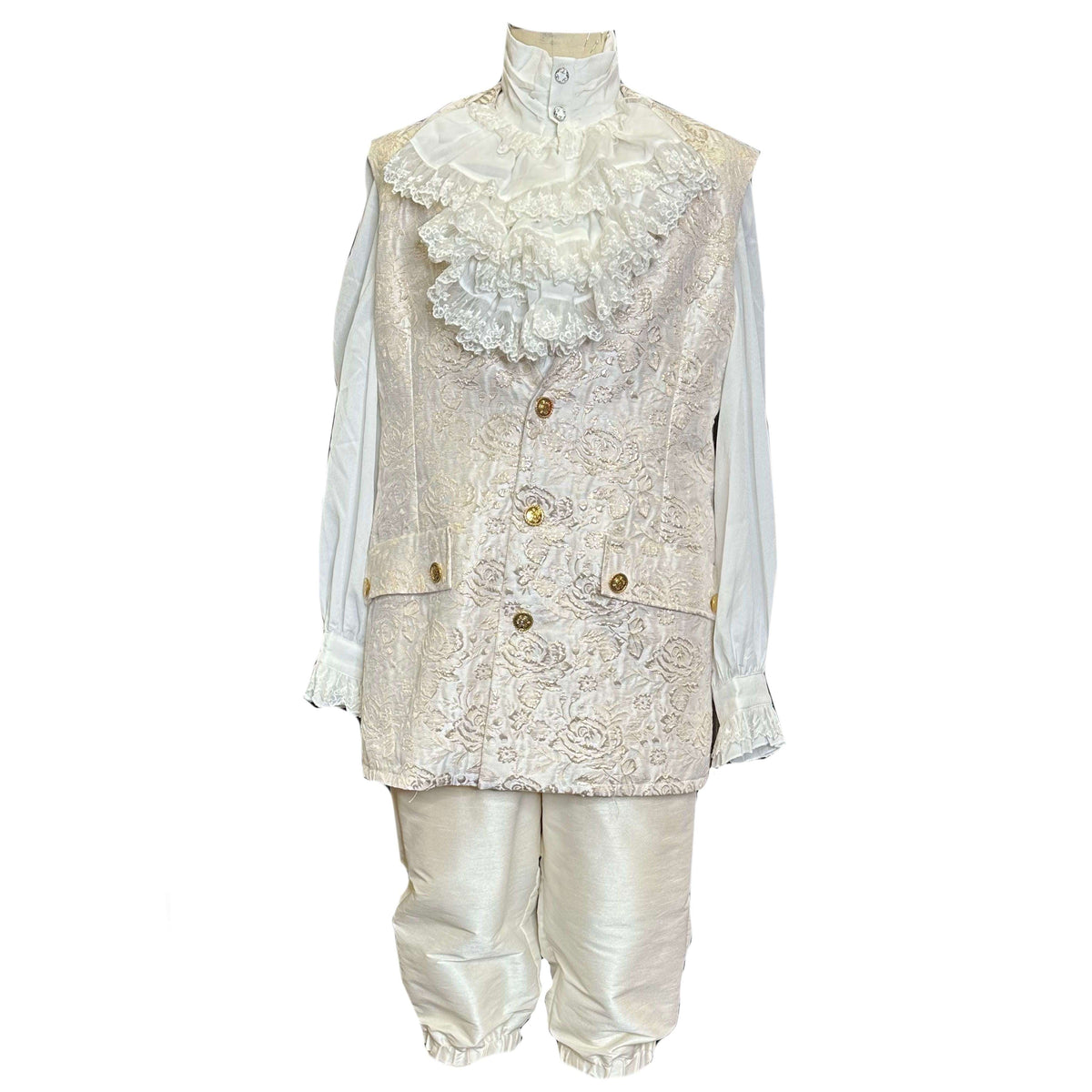 Deluxe Colonial Cream Royal Prince Adult Costume