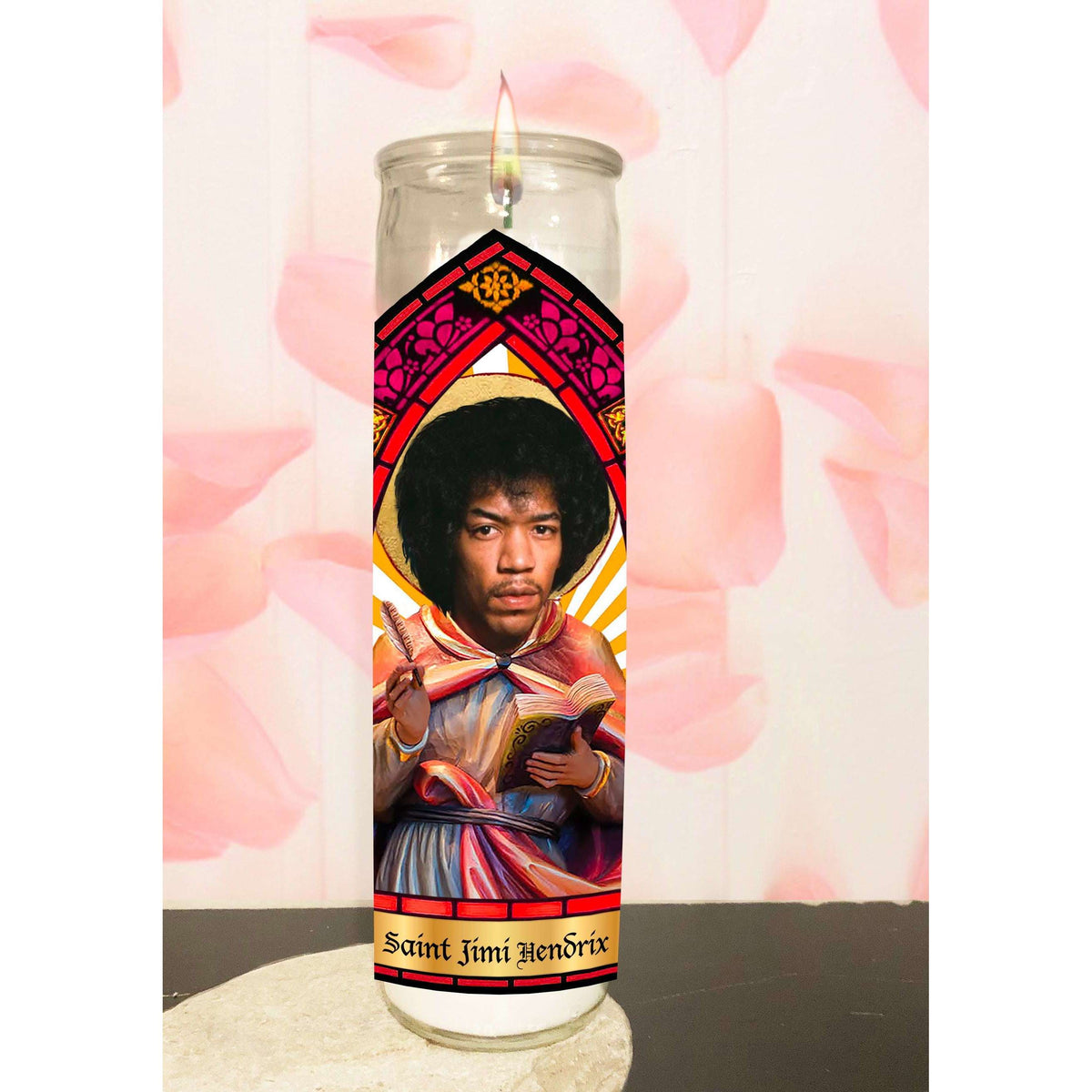 Jimi Hendrix Prayer Candle