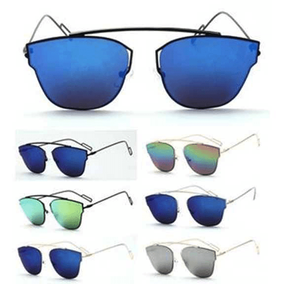 Thin Metal Framed Sunglasses
