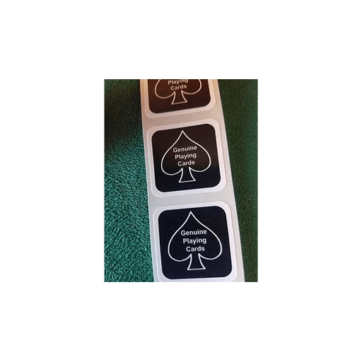 Black New Deck Stickers (100 stickers)