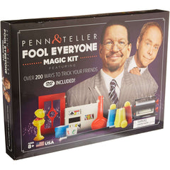 Penn & Teller Fool Everyone Magic Kit - Over 200 Ways To Trick Your Friends