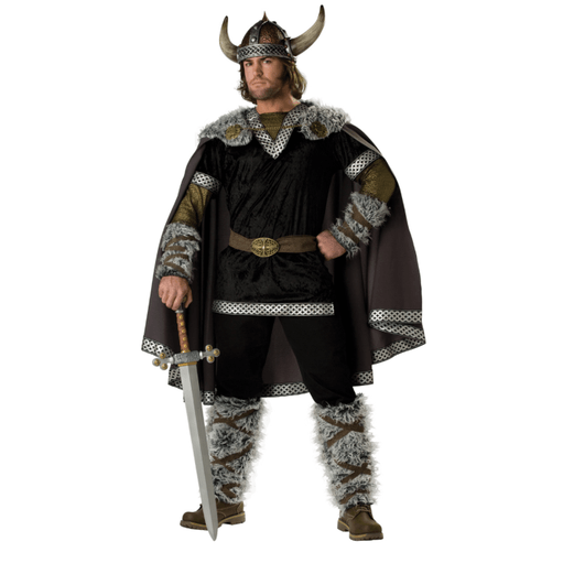 High End Viking Warrior Men's Plus Size Costume