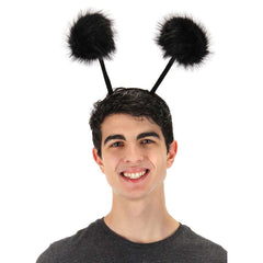 Bendy Bug Pom Antennae Headband