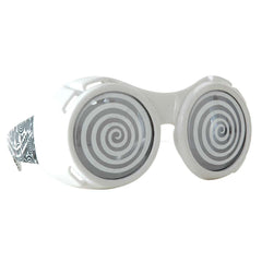 White Hypno Spiral Goggles