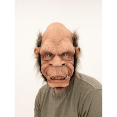 Baldy Bigfoot Sasquatch Mask with Hair