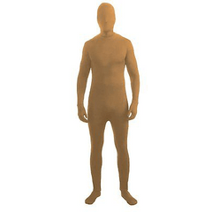 Beige Disappearing Man Adult XL Costume