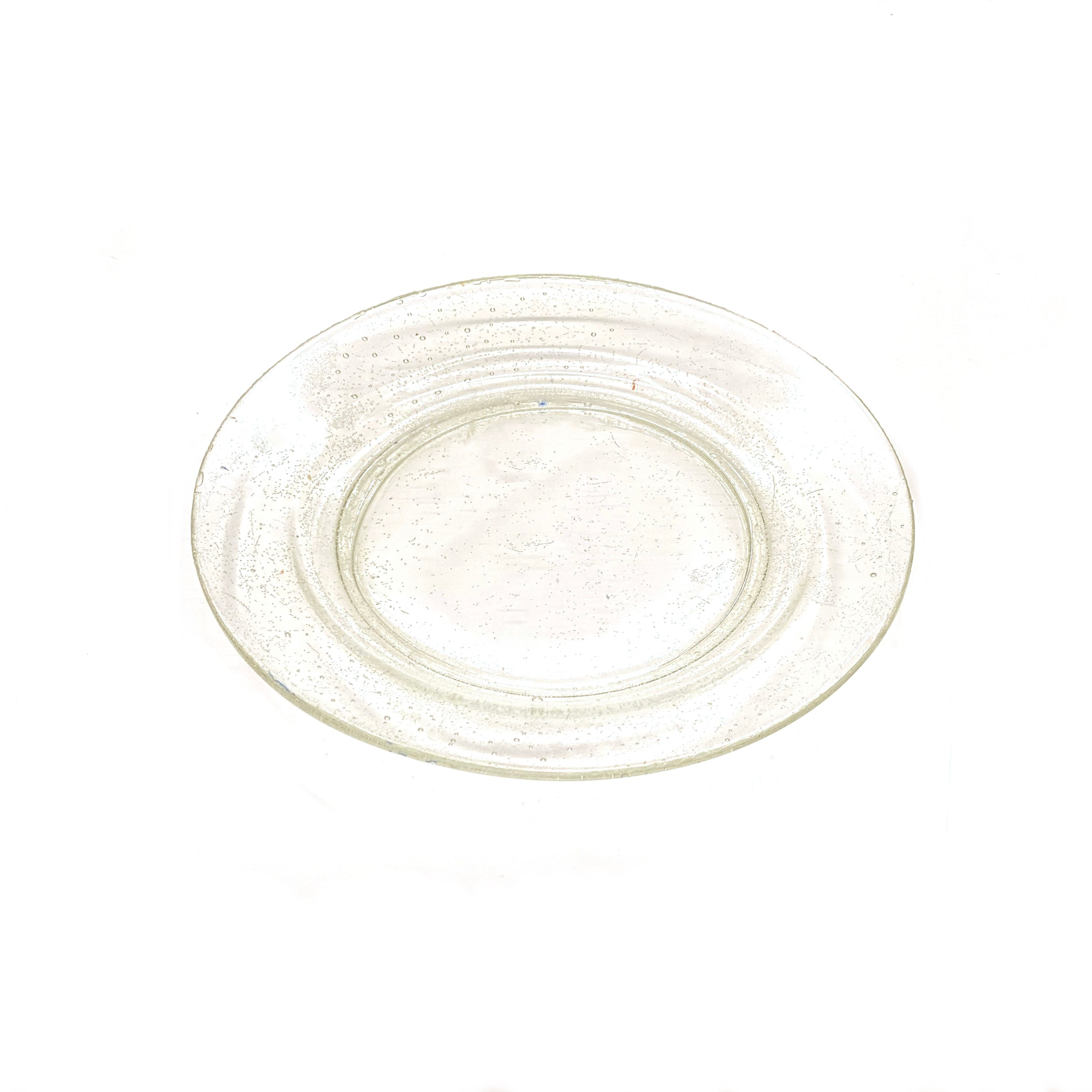 SMASHProps Breakaway Medium Dinner Plate - CLEAR - Clear,Translucent