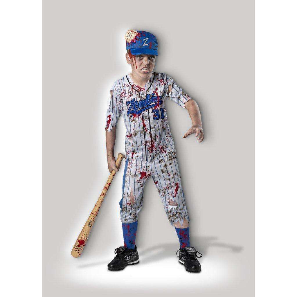 HomeRun Horror Baseball Player Kid's Costume