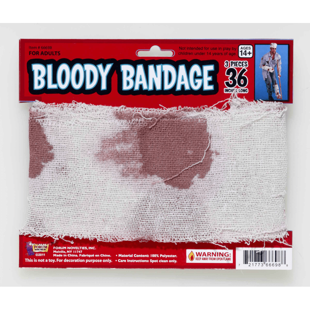 36" Long Bloody Bandages Accessory