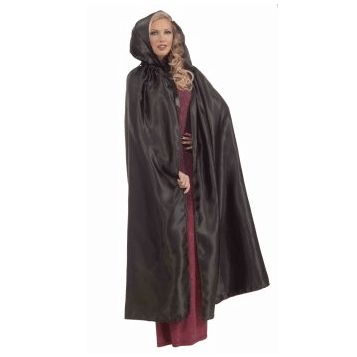Full Length Masquerade Cape with Hood