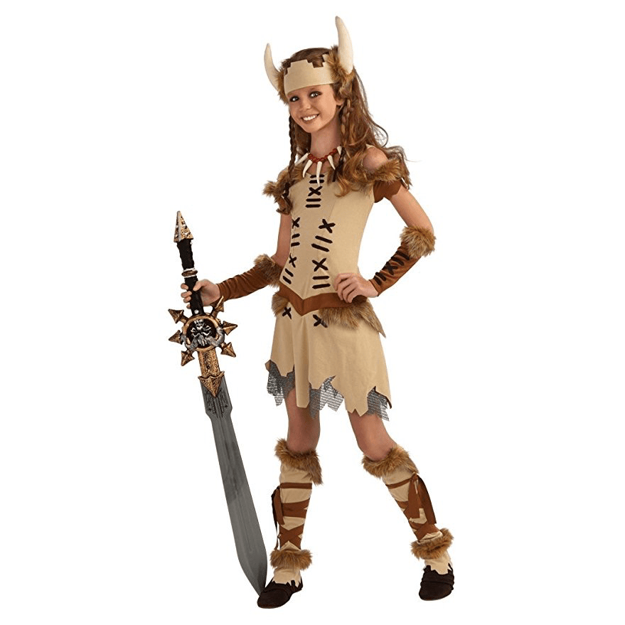 Viking Princess Kids Costume