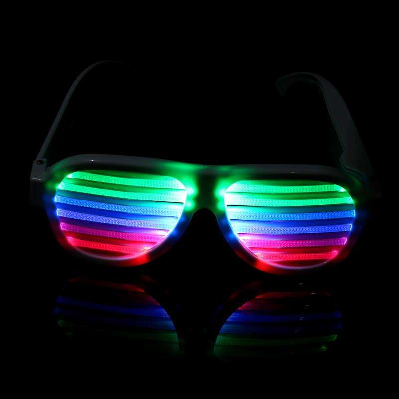 Sound Reactive Rechargeable Rave Glasses
