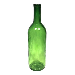 SMASHProps Breakaway Bordeaux Wine Bottle Stunt Prop - DARK GREEN translucent - Dark Green Translucent