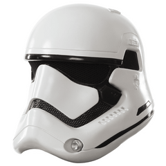 Star Wars: The Force Awakens Stormtrooper White 2pc Helmet Adult Mask