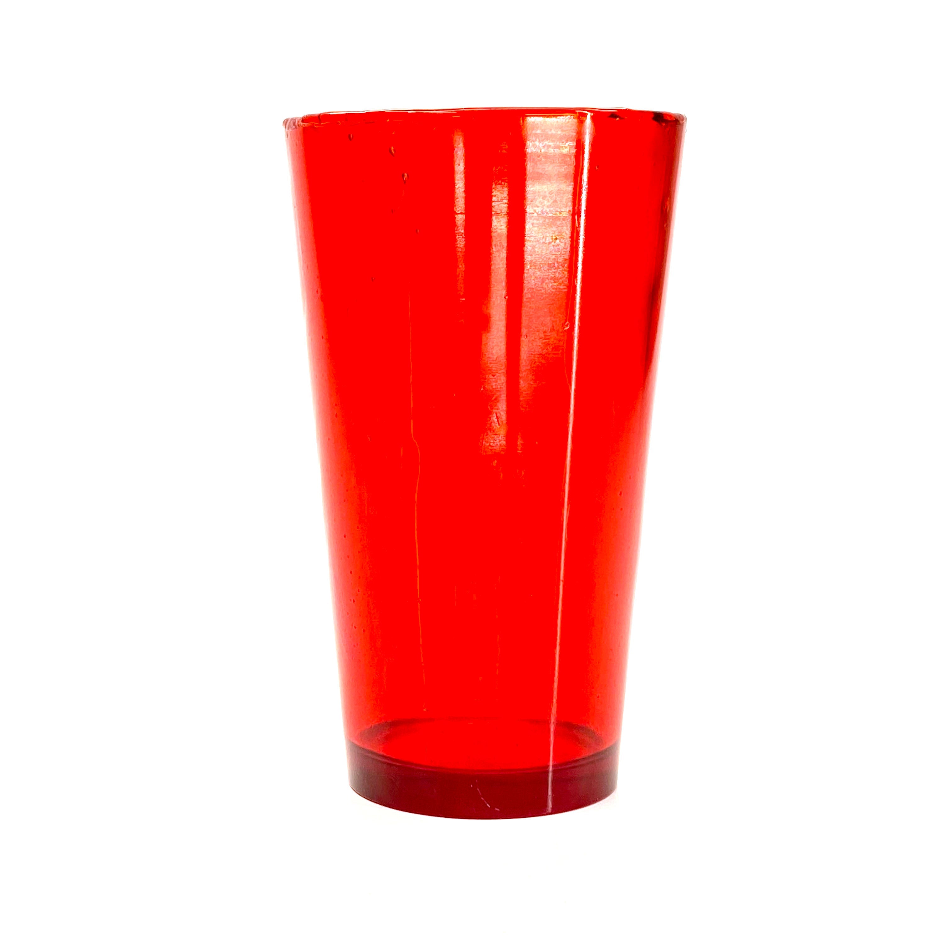 SMASHProps Breakaway Beer Pint Glass Prop - RED translucent - Red Translucent