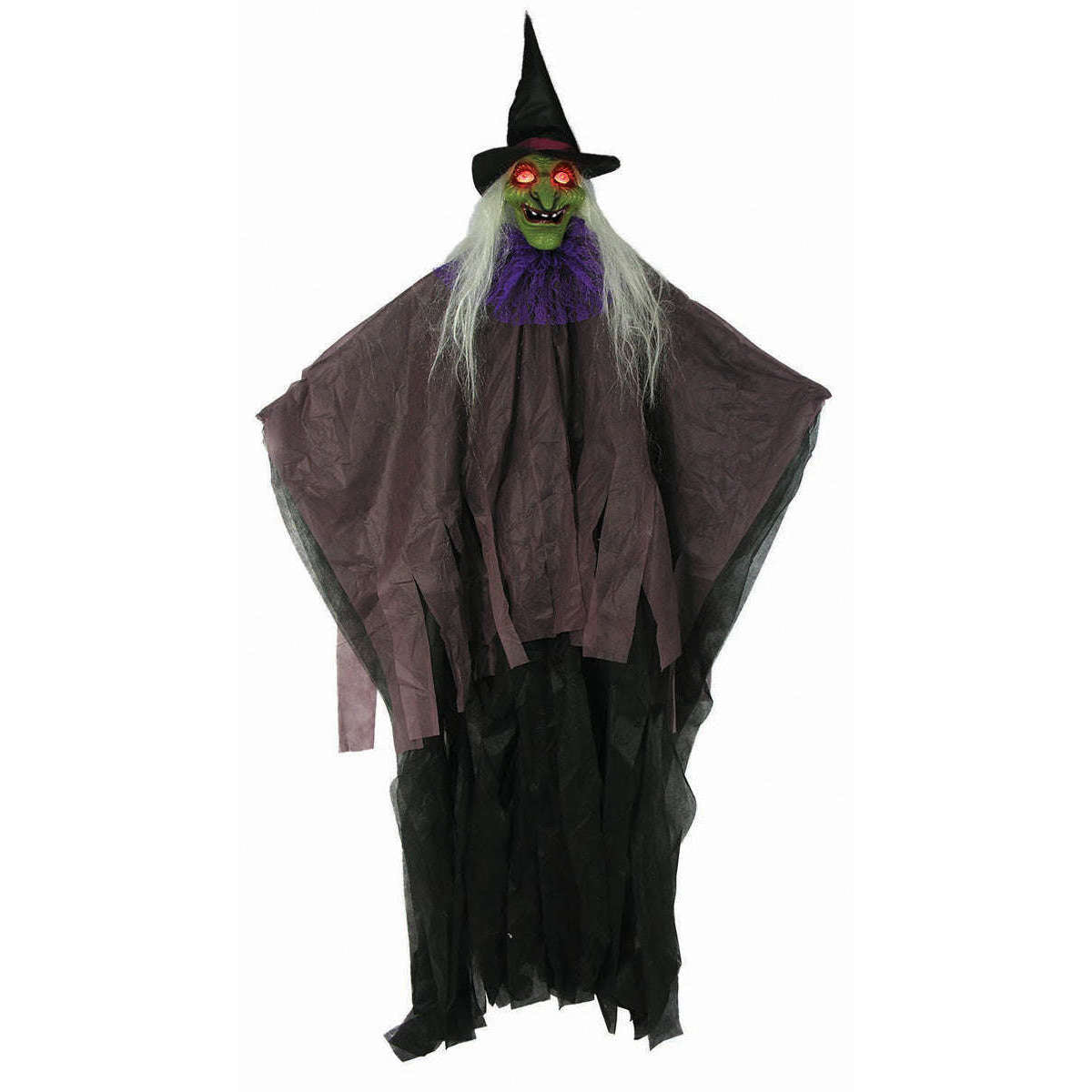 Light Up Hanging Witch Prop