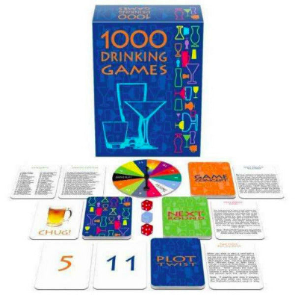 1000 Drinking Games Outrageously Fun Party Pack