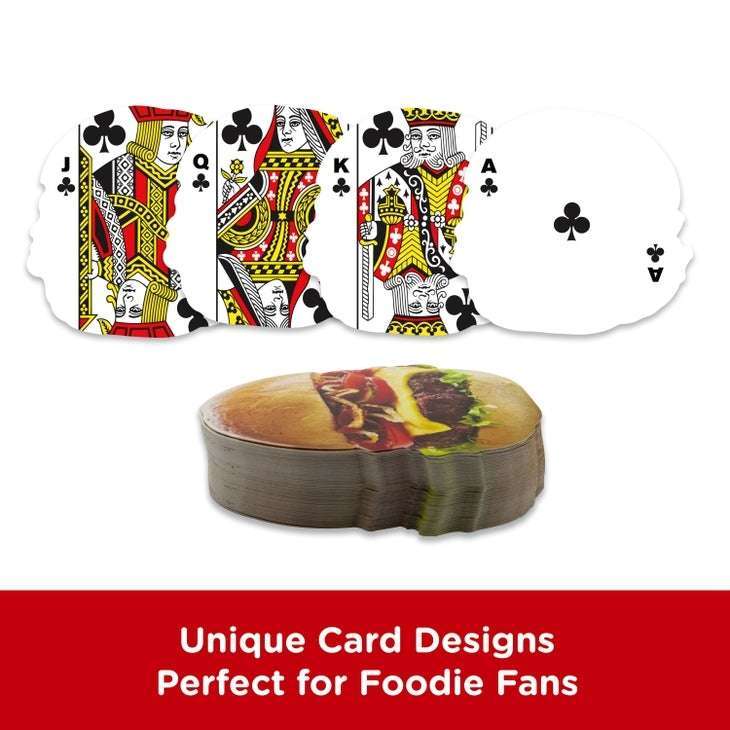 Hamburger Shaped Playing Cards