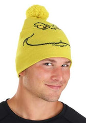 Dr Seuss The Grinch Green Knit Hat