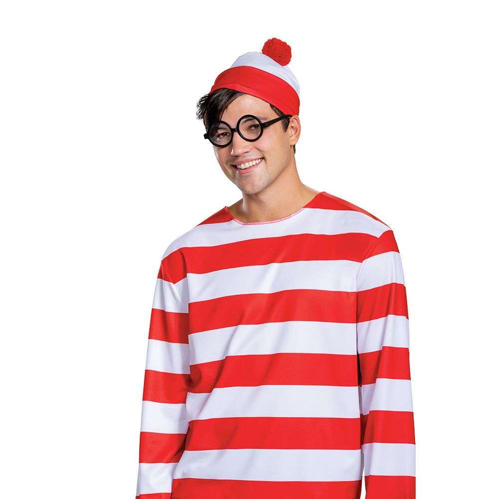Where's Waldo Accessory Kit with Beanie and Glasses