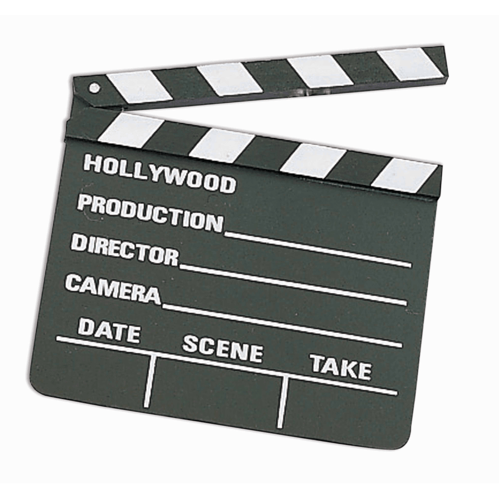 Hollywood Movie Director Clapper Board