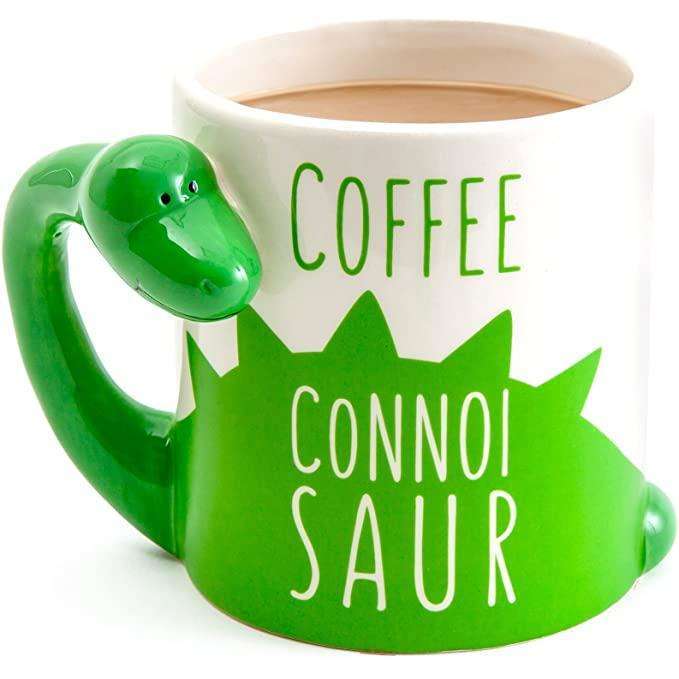 Dinosaur Coffee Connoi-Saur Mug