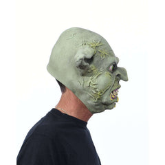 Cheddar Gross Infected Goblin Mask with Yellow Eyes