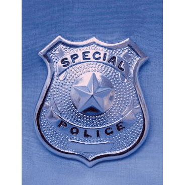 Special Police Badge- Silver