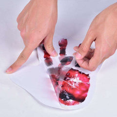 Bloody Hand & Feet Window Stickers