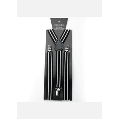 Black and White 2 Tone Suspender