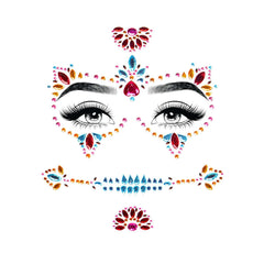 Day Of The Dead Adhesive Face Jewels
