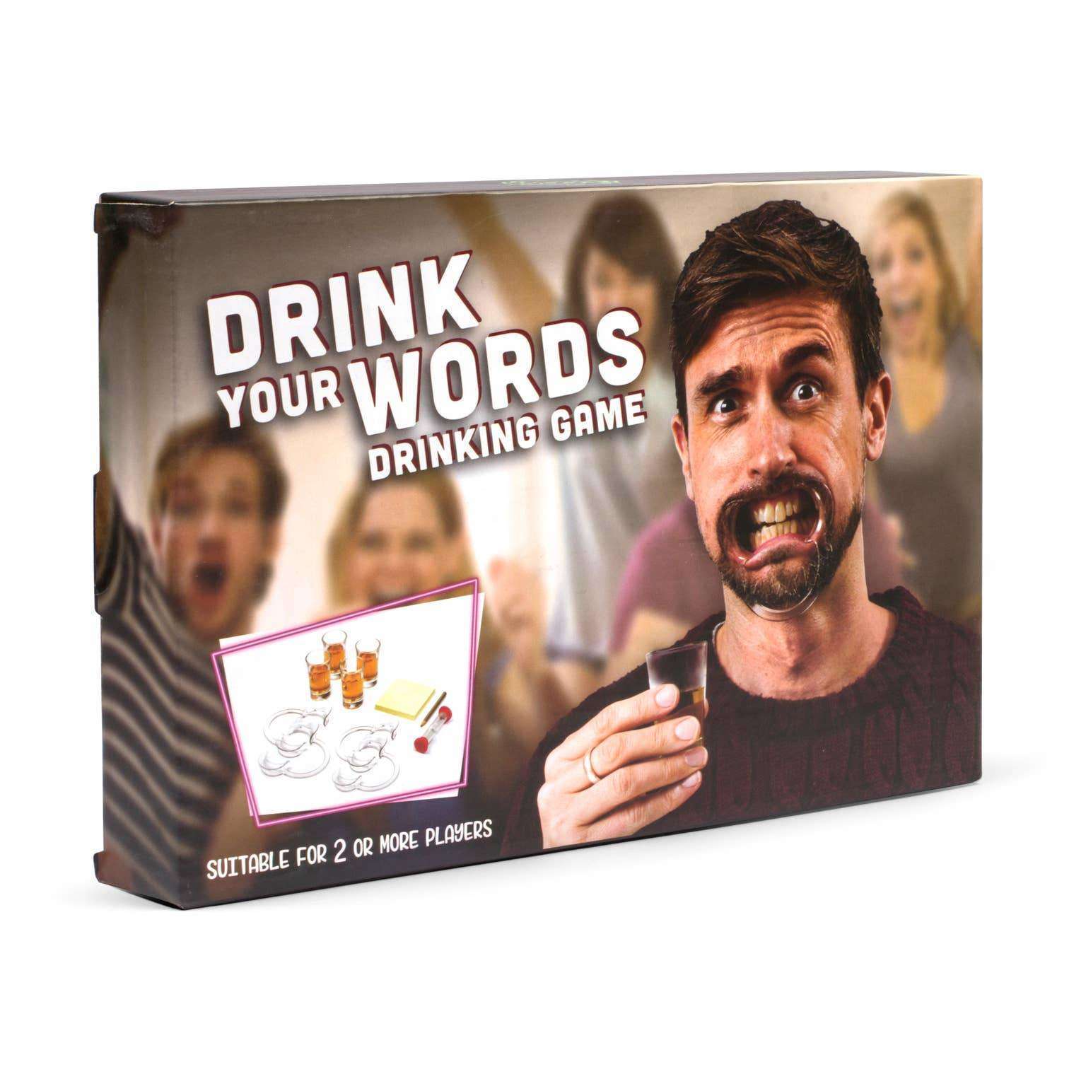 Drink Your Words Mouthpiece Drinking Game