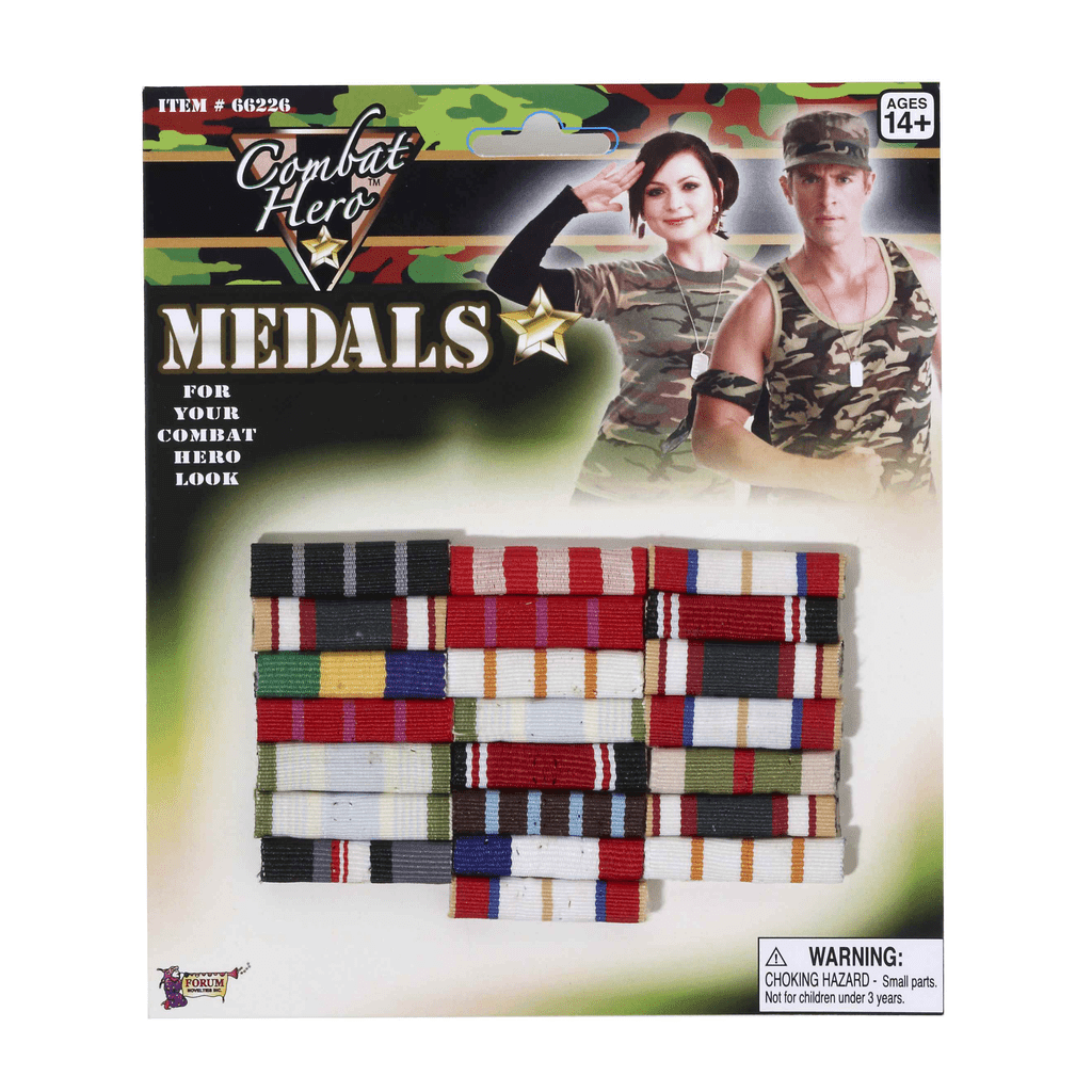 Combat Hero Medals Set