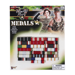 Combat Hero Medals Set