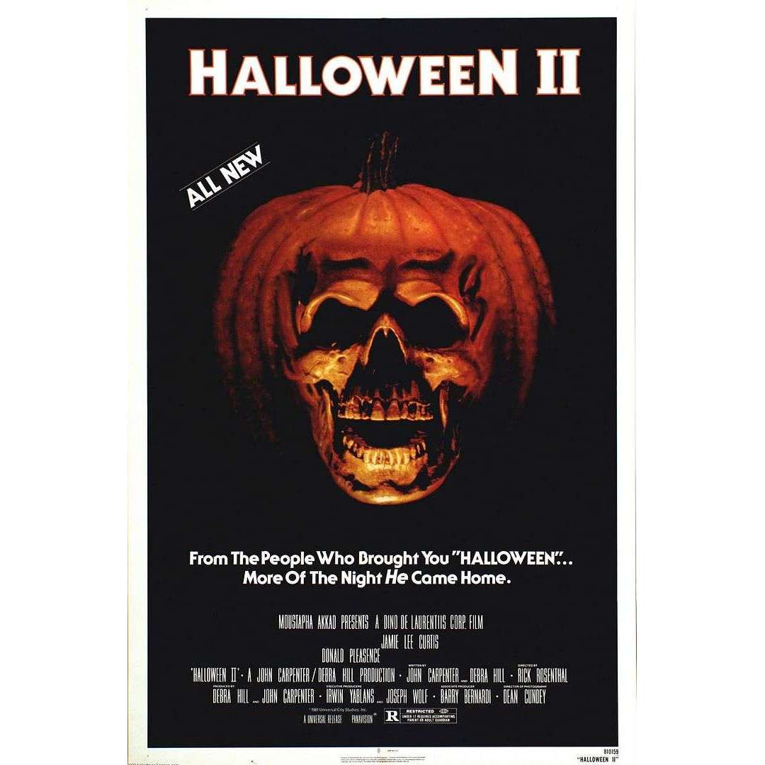 Halloween II- Poster Pumpkin Magnet
