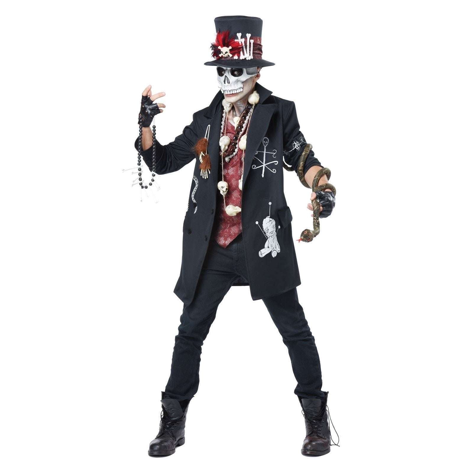 Voodoo Dude Day of the Dead Adult Costume