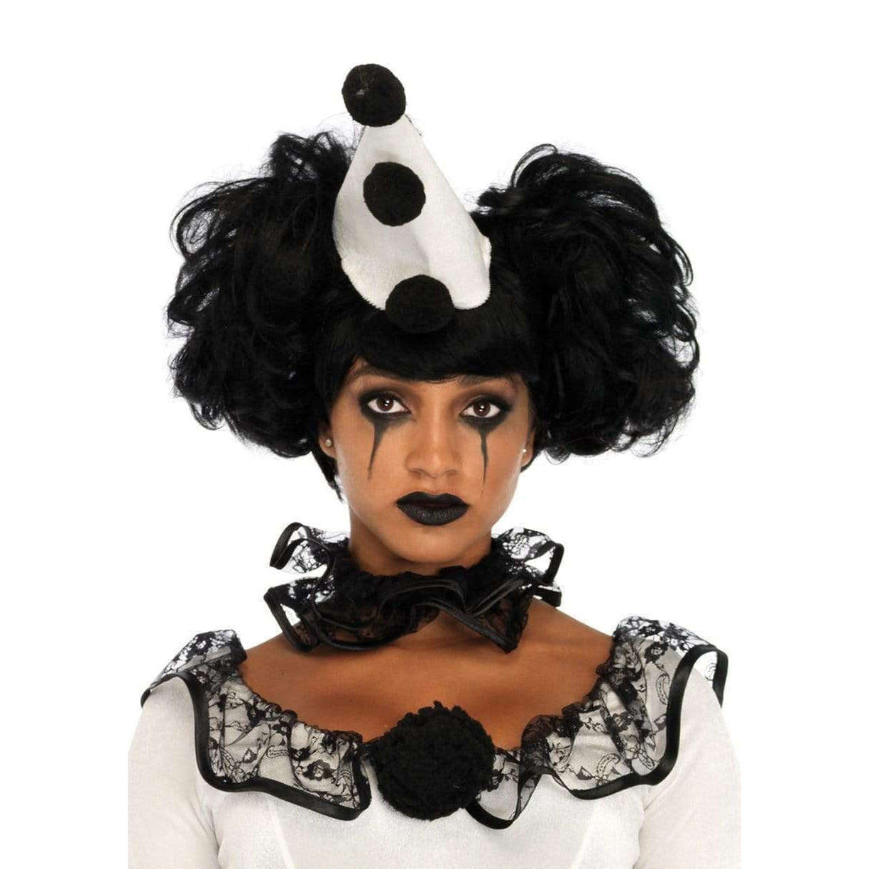 Pierrot Clown Black & White Women's Costume AbracadabraNYC Pierrot Clown Black & White Women's Costume AbracadabraNYC